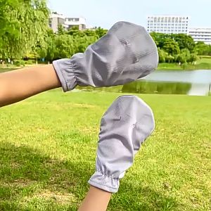 [FinessE] Mùa Hè UV Bảo Vệ Kem Chống Nắng Găng Tay Thoáng Khí Mỏng Phụ Nữ Người Đàn Ông Găng Tay Thể Thao Ngoài Trời Đi Xe Đạp Găng Tay Tay Tay Áo Găng Tay