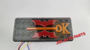 J101S13 33CM HINO NISSAN FUSO ISUZU LORRY 24V SEQ LED TAIL LAMP LAMPU BELAKANG LORRY ACCESSORIES