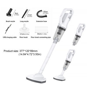 Handheld Vacuum Cordless Vacuum Cleaner 12000Pa Vacuum Cleaning Machine Low Noise Multi Function for Dust Pet Hair