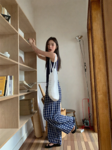 NIHAOKANONG | Quần Tây Dáng Suông Thoáng Cao Waisted