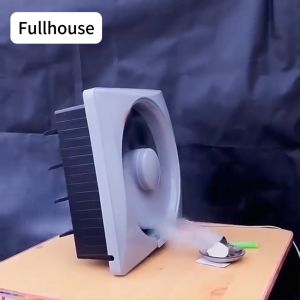 TODAX Exhaust Fan Dinding Kipas Angin Hexos 8inch Dan 10inch Pembuangan Hexos 30x30cm (10inch) Dan 25x25cm (8inch) Heksos Fan Plafon Exhaust Fan Dinding Wall Exhaust/Heksos Fan Dinding 6" (20 cm) Exhaust Fan Plafon Exhaust Plafon/Hexos