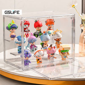 GSLIFE Kotak Akrilik Transparan Kotak Display Action Figure Box  Kotak Display Penyimpanan Bening Blind Box Acrylic Display Box