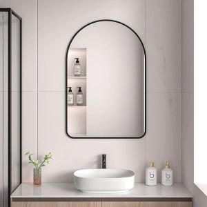 Bathroom Mirror Oval Vanity Mirror Makeup Round mirror Hang wall Decorative Wall Mounted Mirror