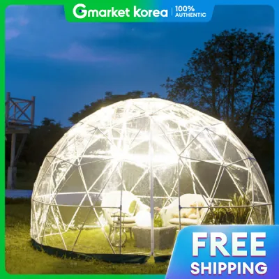 Lều vòm tròn trong suốt phong cách Igloo Ciero (dành cho 6 người trở lên)