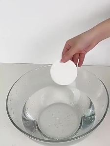 5PCS White Thickened Disposable Compressed Towel Travel Bath Towel Home Suction Face Cleansing Face Wipe Absorbent Large