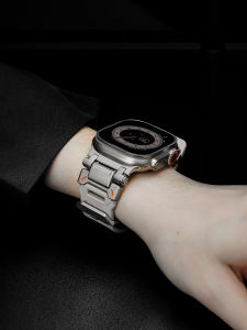 Geeshark | Sport Creative High End Apple Watch Band Silicone Metal