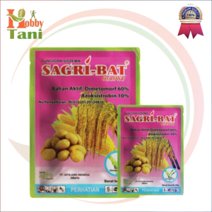 SAGRI - BAT 40 Gr ( Dimetomorf 60% + Azoksistrobin 10 % ) Fungisida Sistemik