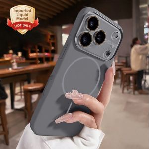KAIHUI | Comprehensive Protection Case with Magsafe Magnetic Full Lens Coverage Liquid Silicone