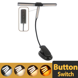 Eye-care 51 LED Clip Reading Book Table Lamp 4 Colors Adjustable Brightness Flexible Rotating Desk Lights Bedroom Night Light