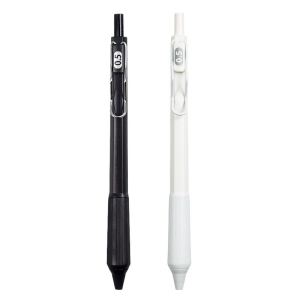 Yimulin Black God of War Gel Pen St Head Quick-Drying Smooth Sign Pen Refill Black Pen Official Flagship Store Retractable Ballpoint Pen Good-looking Brush Question Pen Student College Entrance Examination Examination Exclusive Business Office