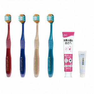 Ebisu | Comfortable Deep Clean Gum Care Wide Head Adult Toothbrush Family Pack
