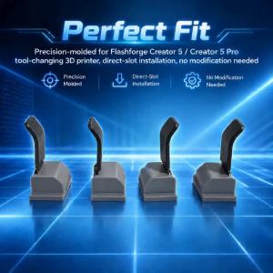 begrint | 3D Printer Nozzle Wiper Dock & Blocker Plug Seat Assembly For Flashforge Creator 5 Creator 5 Pro Replacement Maintenance Parts