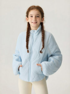 JOLLY BEAN | Kids Lightweight Short Cocoon Shape Quilted 3M Cotton Padded Jacket
