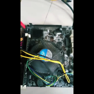 Motherboard PC Motherboard Varro H61 Plus Prosesor Intel Pentium G645 Mesin normal Mulus no minus sesuai video iklan siap rakitt