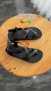 Hiking Sandals (Army Green) - for Men and Women - Outdoor and Hiking Sandals • catfangfootwear•