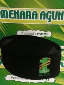 Peci 1 Abad NU Kopyah Songkok Nasional Bordir Logo 100 Tahun NU Pria Anak Dewasa