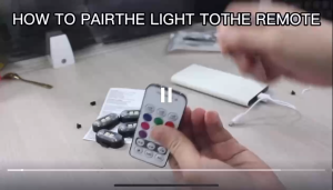 H JiLi ไฟแฟลช LED RGB สากล สำหรับรถจักรยานยนต์/จักรยาน/รถยนต์/การตั้งแคมป์ พร้อมตัวควบคุมและไฟสัญญาณ ไฟ LED แฟลชตำแหน่ง ไฟ