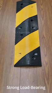 Cable Pipe Protector Cover Heavy Duty Rubber Speed Bump Cable Ramp Hump Road Floor Factory Warehouse Garage Car Through
