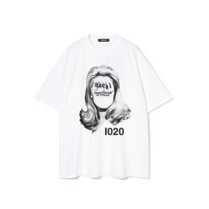 เสื้อยืดคอกลมแขนสั้นผ้าฝ้ายแท้ Undercover สำหรับผู้ชาย ฤดูร้อน 2025 ดีไซน์น่ารัก สไตล์หวาน ทรงหลวม ลายดอกไม้