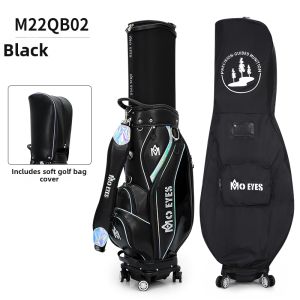 PGM GOLF | Adjustable Golf Bag 4-Wheel Hard Shell