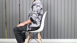 Modern Simple Backrest Chair Office Leisure Nordic Solid Wood Home Dining Chair Negotiation Desk Chair Chair Waterproof
