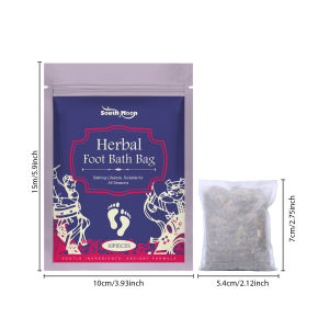 South Moon Foot Soak Wormwood Chinese Medicine Foot Reflexology Foot Spa Relax Massage Spa Soak Natural Foot Soak Wormwood Massage Soak Relax Foot Spa Foot Reflexology Spa