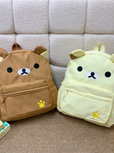 Balo Vải Dung Tích Lớn Dễ Thương Hình Gấu Cho Học Sinh Tiểu Học 2025 Balo Vải Vải Canvas Đa Năng Cho Trẻ Em Đi Chơi Ngoài Trời