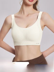 Miiow | Wireless Comfortable Bra Womens Lift Anti-sagging Seamless Underwear Nylon Material Adjustable Shoulder Strap Full Cup Bra