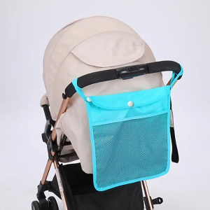 【SG stock】Linen stroller hanging bag baby stroller accessories back storage bag 亚麻布婴儿车挂袋婴幼儿推车背后收纳袋