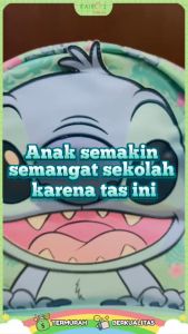 Tas Smiggle Stitch Junior  Hoodie Backpack