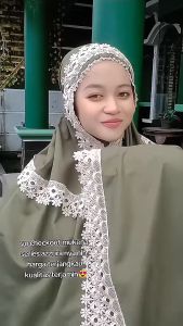 Mukena Mewah Dewasa Renda Kalung Premium Cantik - ANTAZKA MUKENA