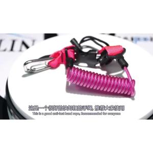 Scuba Diving 316 Anti Loss Rope Stainless Steel Camera Lanyard Safety Emergency Tool Quick Release Rope Photography Accessor
