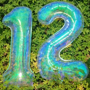 Bóng Bay Nhôm Kỹ Thuật Số Màu 40 Inch Số 0-9 Cho Ngày Kỷ Niệm Sinh Nhật Lễ Tốt Nghiệp - Phụ Kiện Trang Trí Tiệc