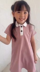 Two Mix - Dress Anak Perempuan - Overall Baju Anak Cewek Lucu 1-8 Tahun 4372