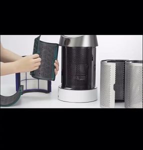 Dyson Air Purifier Throw Pillow Covers - TP04HP04DP04TP05HP05DP05 Replacement Filters for Dyson Air Purifier, HEPA Filter & Pet Hair Catcher, Machine Washable, White