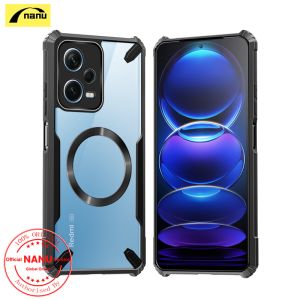 [NANU] for OPPO Reno 8 5G Phone Case Soft Magnetic Suction Casing Four Corner Shockproof Soft Case Back Clear Hard Cover Camera Protection Slim Thin Cover