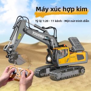 LIWAN | Đồ Chơi Xe Kỹ Thuật Máy Xúc Điều Khiển Từ Xa Cho Trẻ Em