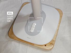 ที่วางพัดลมแบบมีล้อเลื่อน ทำจากไม้พาราประสาน เเข็งแรง โดนน้ำได้