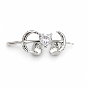 New Style Piercing Bow And Arrow Heart-Shaped Teeth Hip-Hop Fashionable Teeth Jewelry Halloween Cosplay Rap