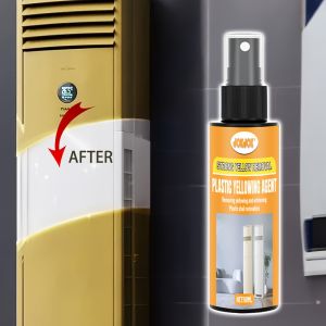 Stain Remover Spray for Plastic AppliancesEasy Application Air Conditioning Panel CleanerRefrigerator & Car Surface De-Stainer