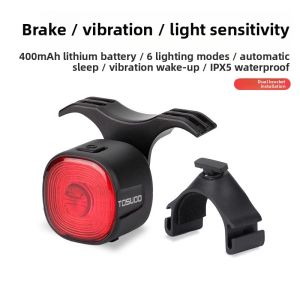 TOSUOD | Smart Brake Light Bicycle Tail Light for Mountain and Road Bikes