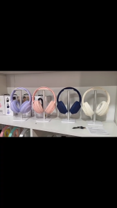 Khaki Pink Purple Color Black Blue Wireless Bluetooth Headphones Over-ear Type Noise Reduction Earphones Bass Boost Full Coverage Ear Cups Gaming Headset