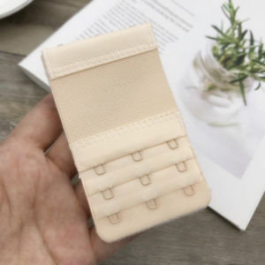Three-Row Button Extended Elastic Strapless Bra Wide 5.5cm Three-Row Three-Button Extended Buckle Underwear Home Clothes