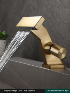 JUNSHEN | Antique Waterfall Faucet