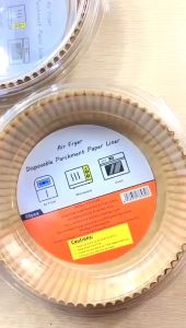 ELEVEN Air Fryer Paper 50 Pcs Anti Lengket 20cm / Kertas Air Fryer isi 50pcs Baking Paper Tahan Minyak Sekali Pakai Murah