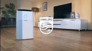 Máy hút ẩm Philips DE3203/00 công suất 395W dung tích bình chứa nước 4 Lít diện tích sử dụng 63m2 - Hàng Chính Hãng