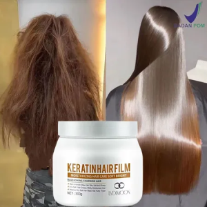 Masker Rambut Keratin 500ml LYDIMOON: Solusi untuk Rambut Kering & Keriting