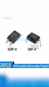 (20 pieces) New PC817 PC817C DIP-4 SOP-4 Optocoupler Chip 100% Quality