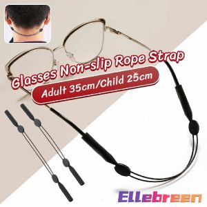 Elastic Glasses Strap Cord Strap for Eyeglasses Non-slip Adjustable for Adult Children Silicone  Sunglasses Straps 25/35 cm