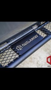 บันไดข้างคลาสสิก (Classic side steps) บันไดตะแกรงเหล็ก 4x4, บรรทัด: OUTLANDER4x4, รุ่น: บันไดข้างเหล็กสำหรับรถกระบะทุกรุ่น